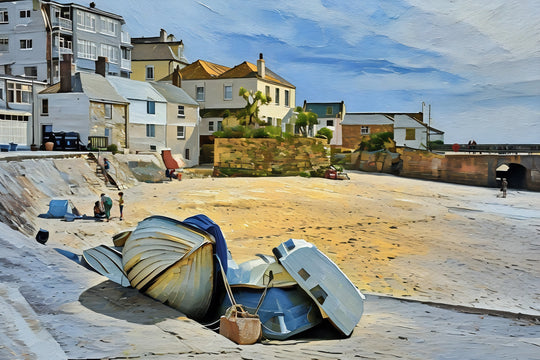 The Scenic Railways art print for St Ives, Cornwall