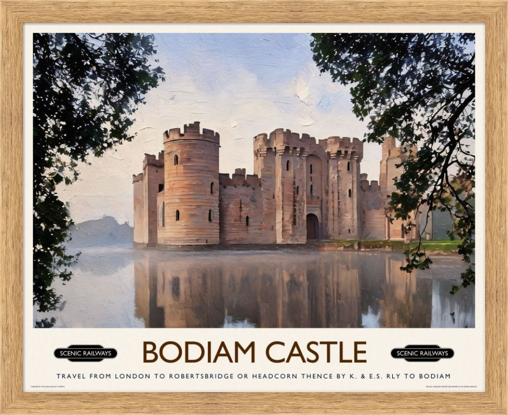 Bodiam Castle, East Sussex