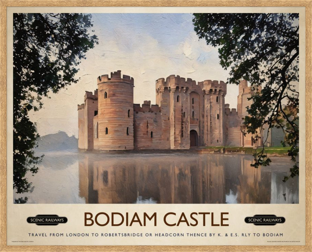 Bodiam Castle, East Sussex