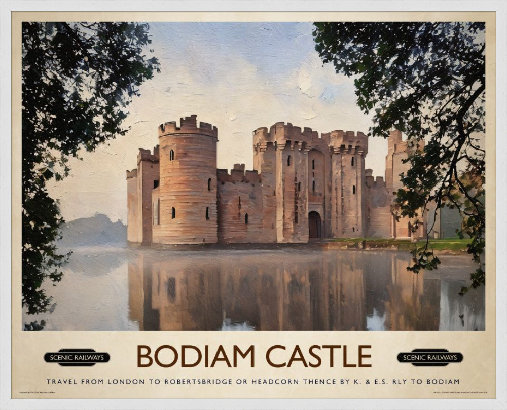 Bodiam Castle, East Sussex