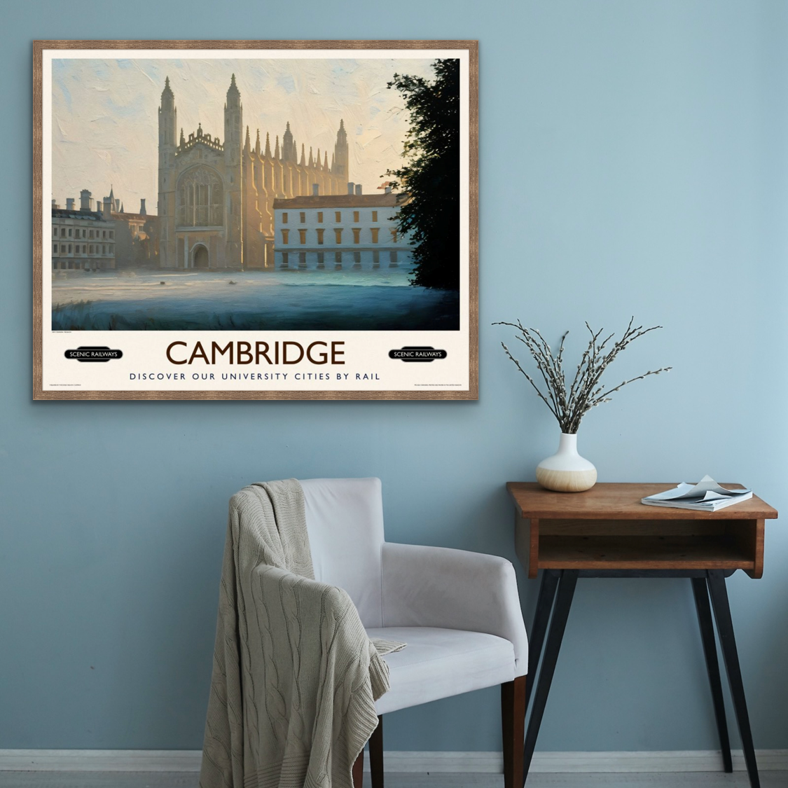 Cambridge, Misty Morning On The Backs