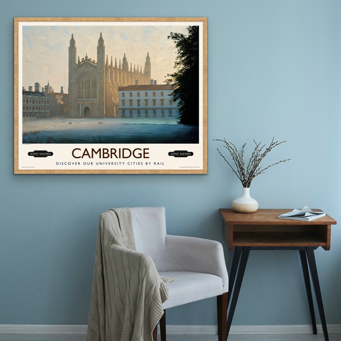 Cambridge, Misty Morning On The Backs