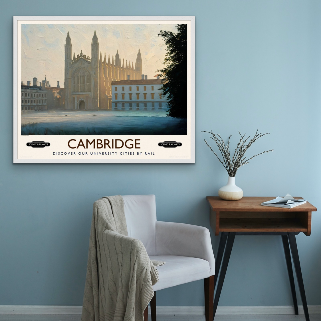 Cambridge, Misty Morning On The Backs