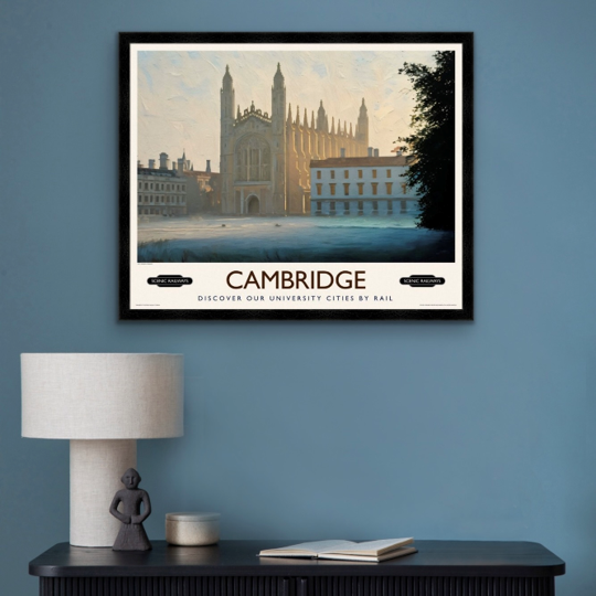 Cambridge, Misty Morning On The Backs