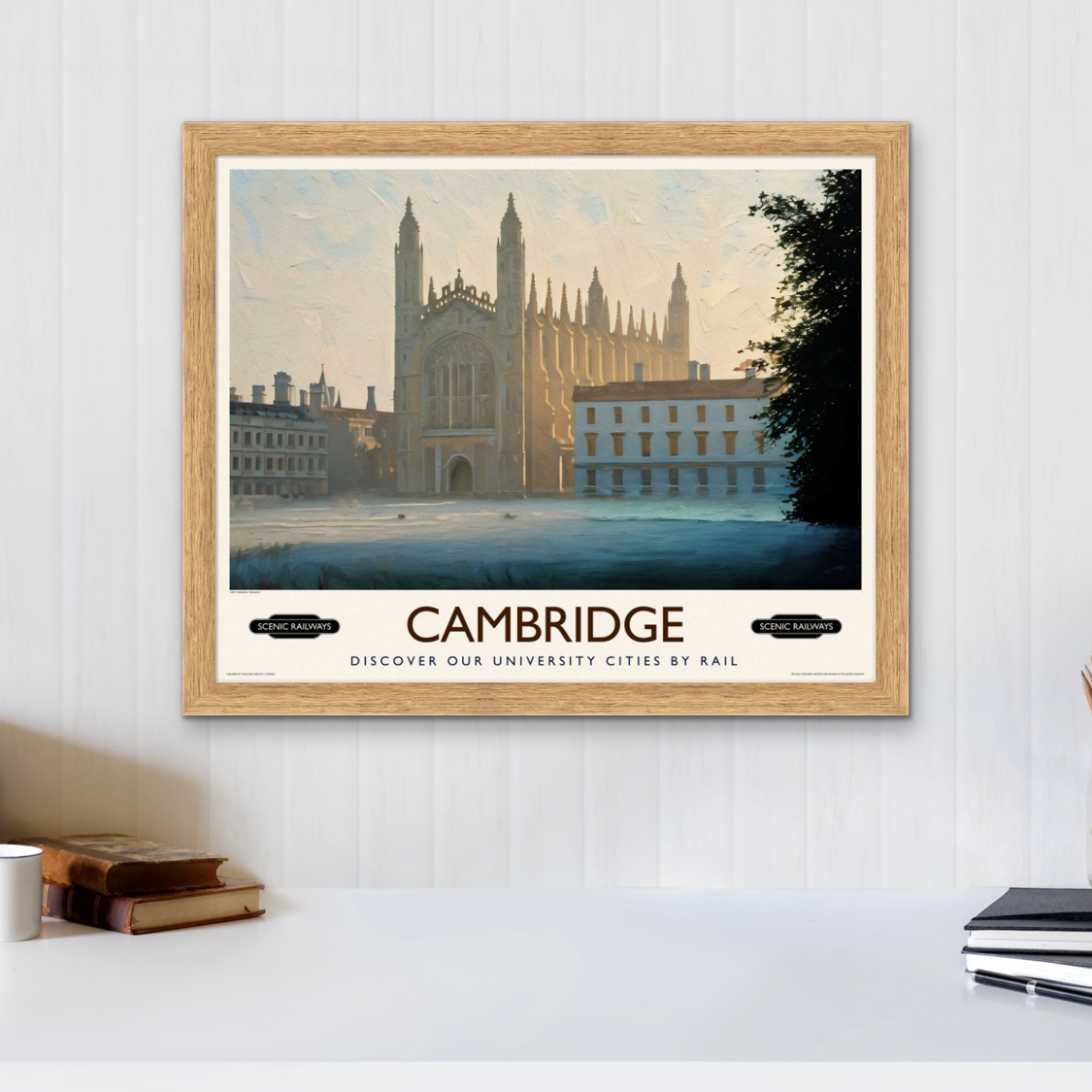 Cambridge, Misty Morning On The Backs