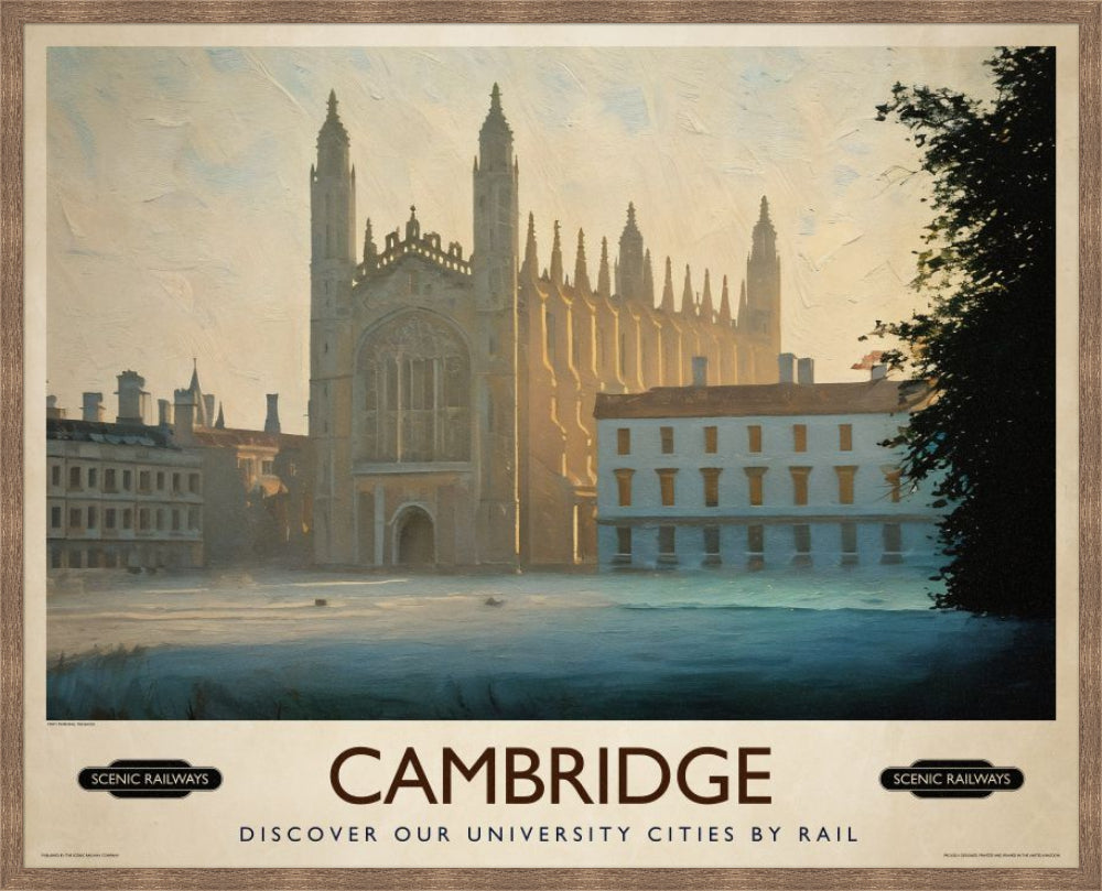 Cambridge, Misty Morning On The Backs