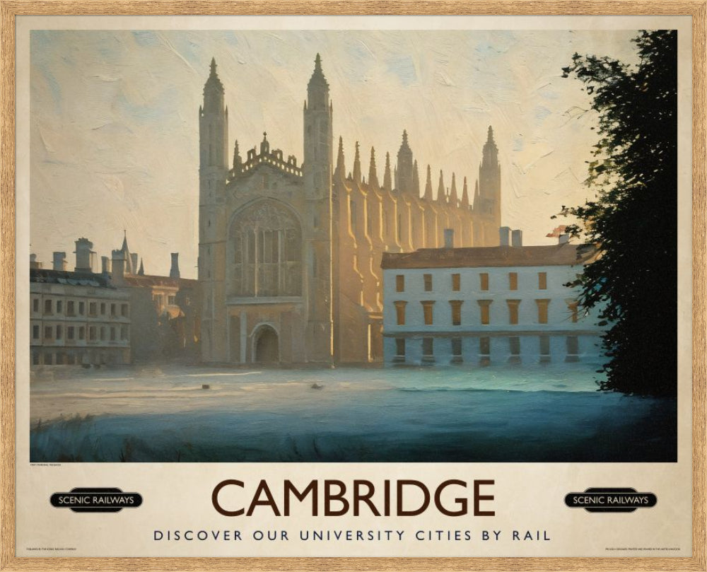 Cambridge, Misty Morning On The Backs