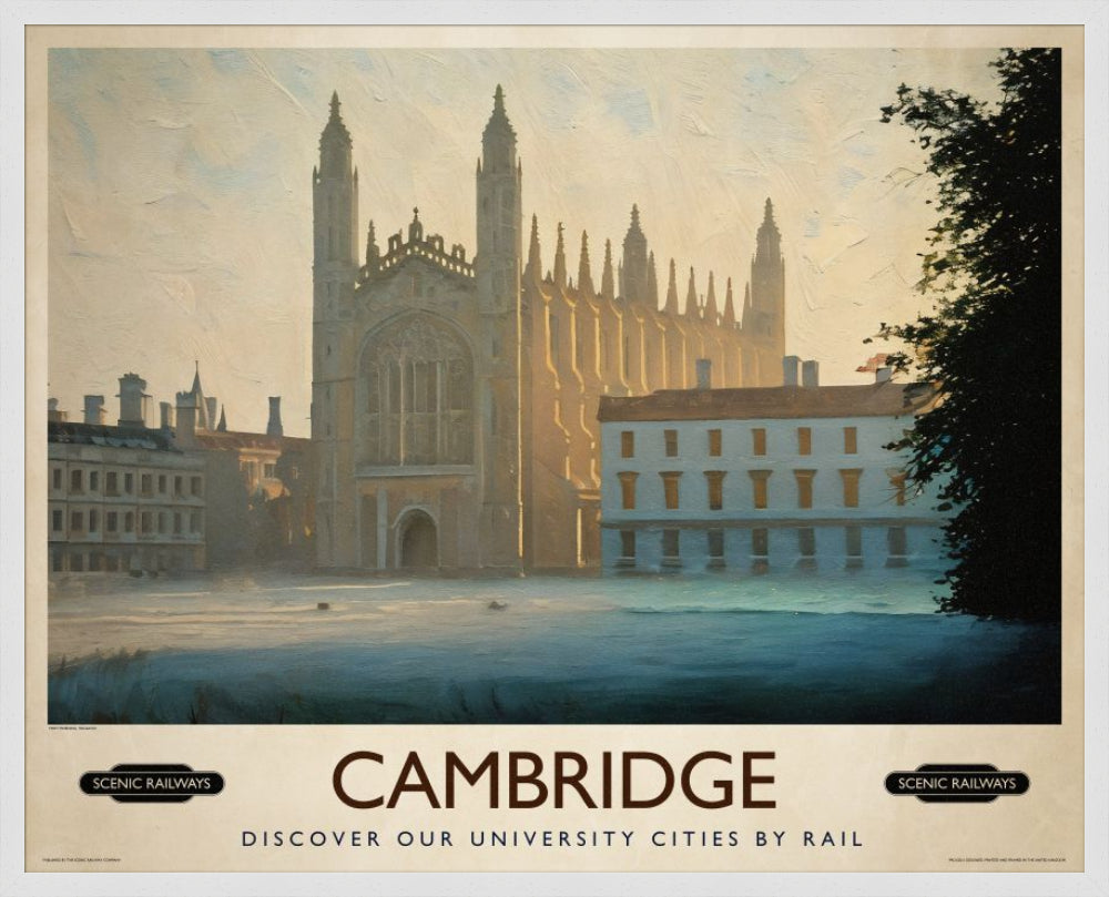 Cambridge, Misty Morning On The Backs
