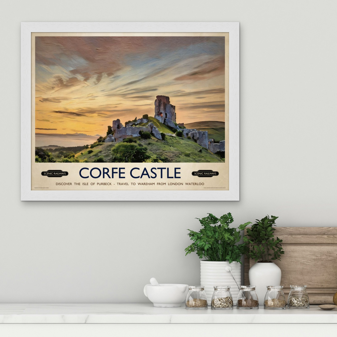 Corfe Castle, Dorset