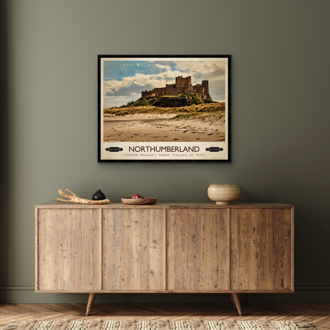 Northumberland, Bamburgh Castle
