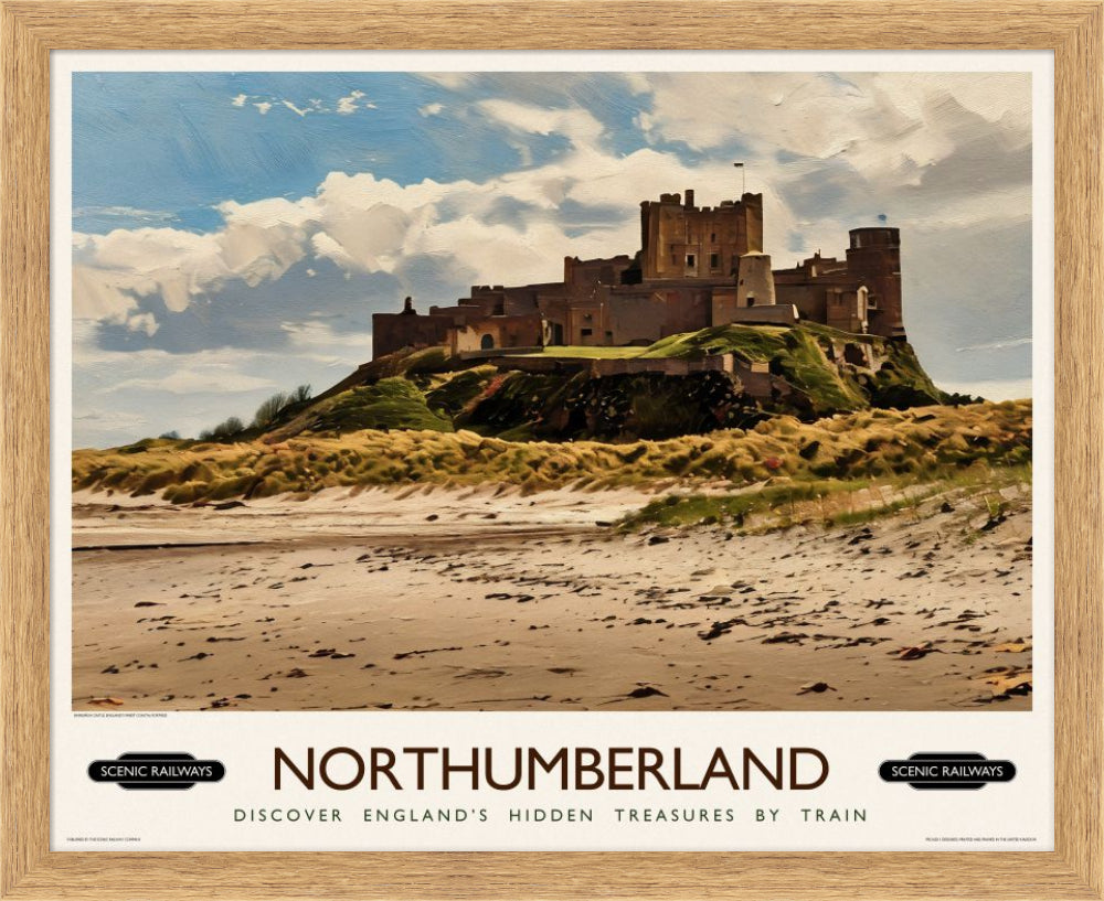 Northumberland, Bamburgh Castle