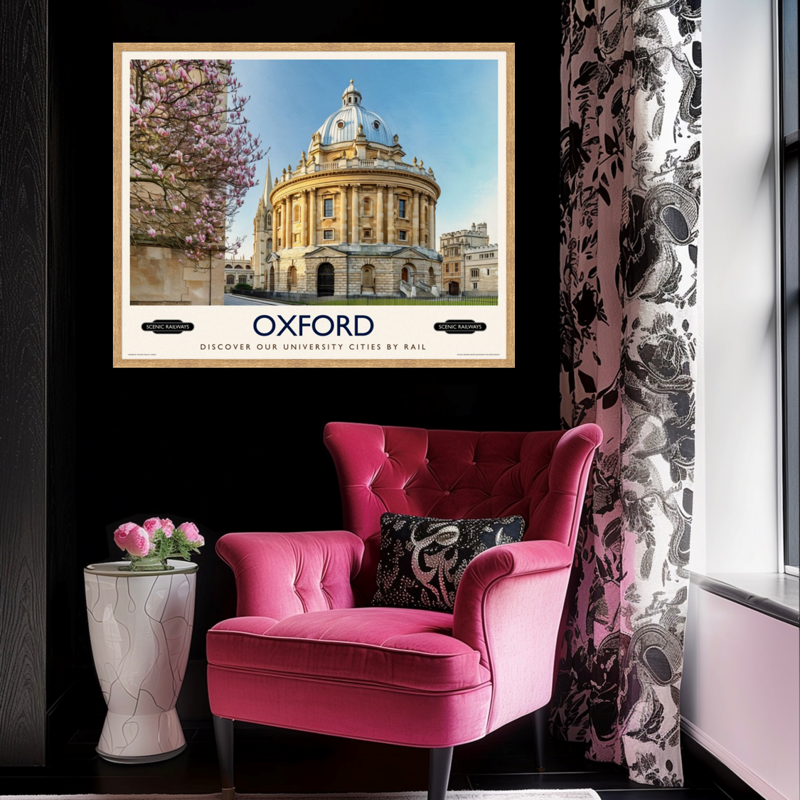 Oxford, The Radcliffe Camera in Spring