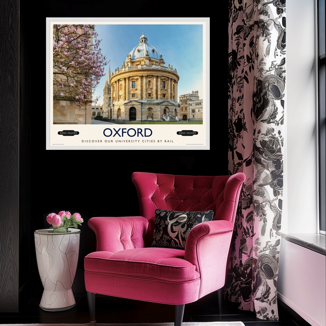 Oxford, The Radcliffe Camera in Spring