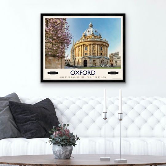 Oxford, The Radcliffe Camera in Spring