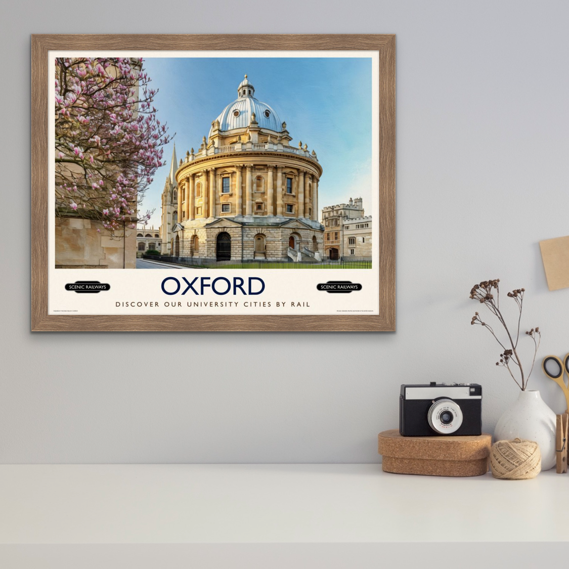 Oxford, The Radcliffe Camera in Spring