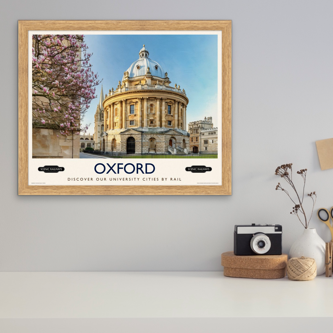 Oxford, The Radcliffe Camera in Spring