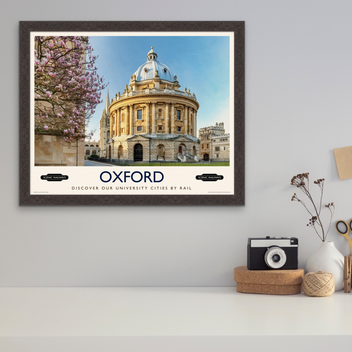 Oxford, The Radcliffe Camera in Spring