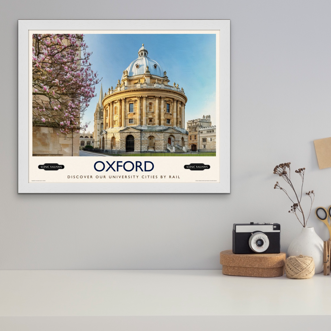 Oxford, The Radcliffe Camera in Spring