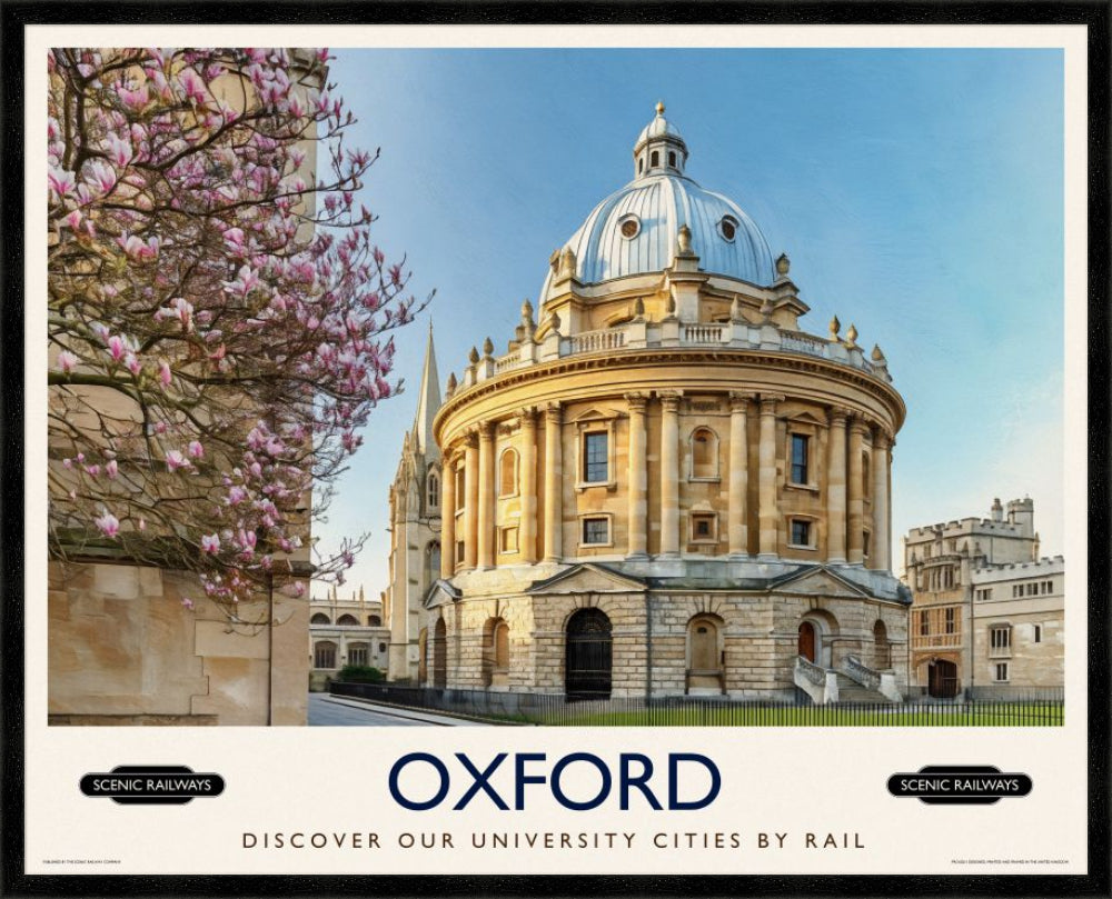 Oxford, The Radcliffe Camera in Spring