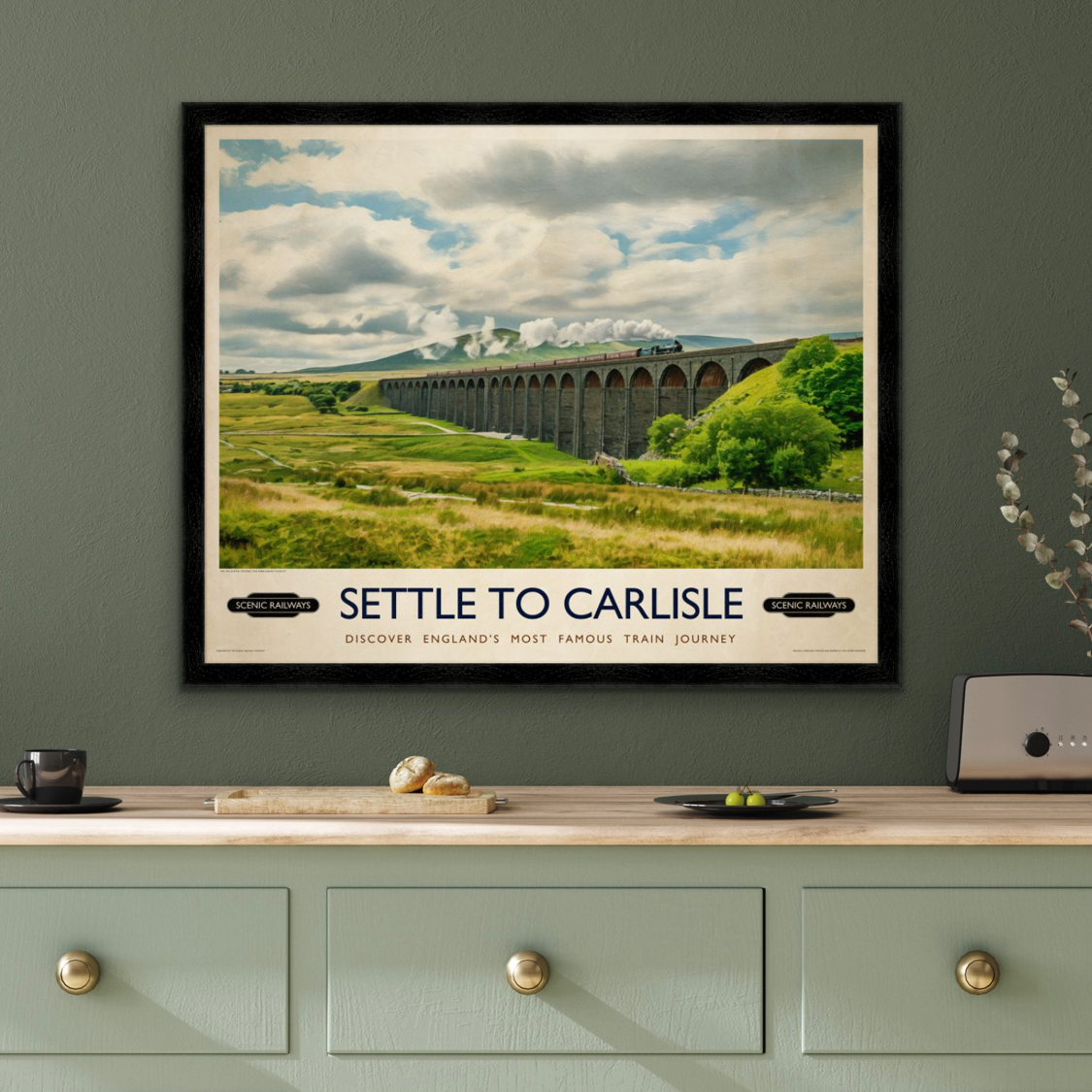 Settle To Carlise, The Ribblehead Viaduct