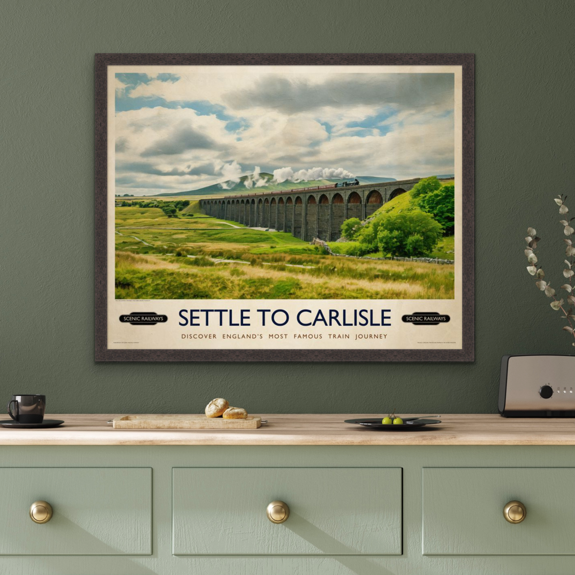 Settle To Carlise, The Ribblehead Viaduct