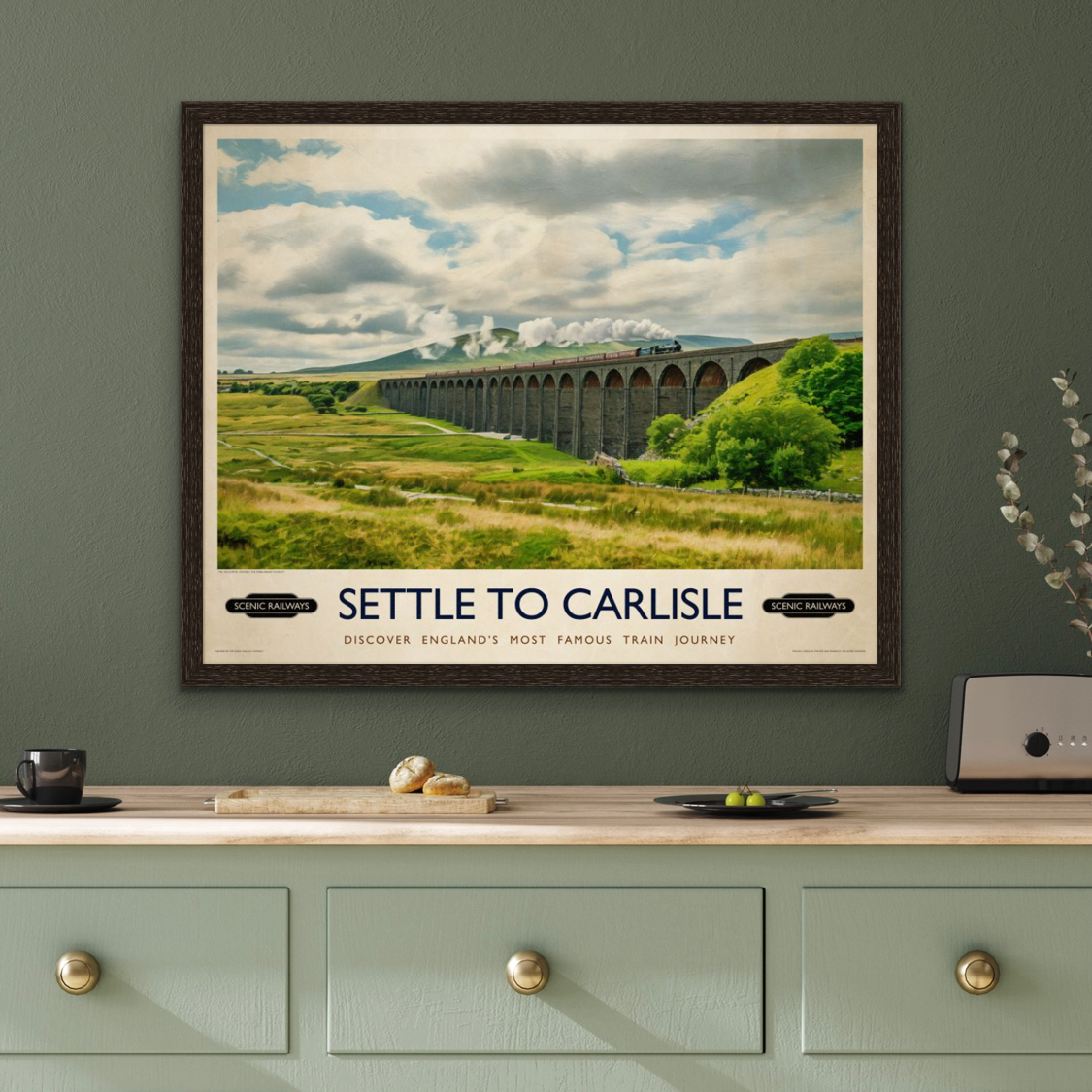 Settle To Carlise, The Ribblehead Viaduct