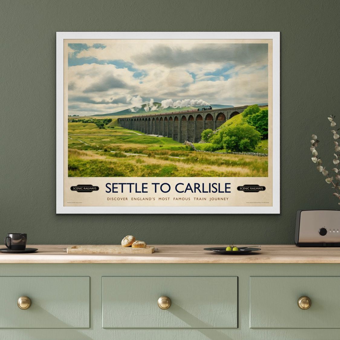 Settle To Carlise, The Ribblehead Viaduct