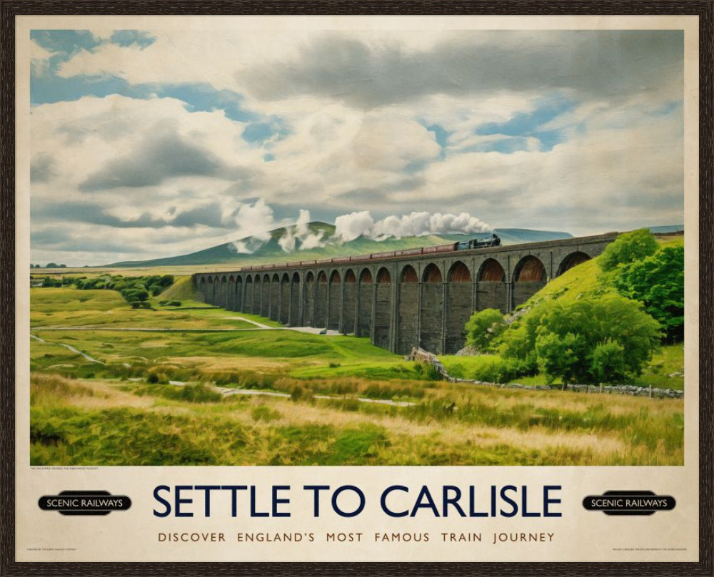 Settle To Carlise, The Ribblehead Viaduct