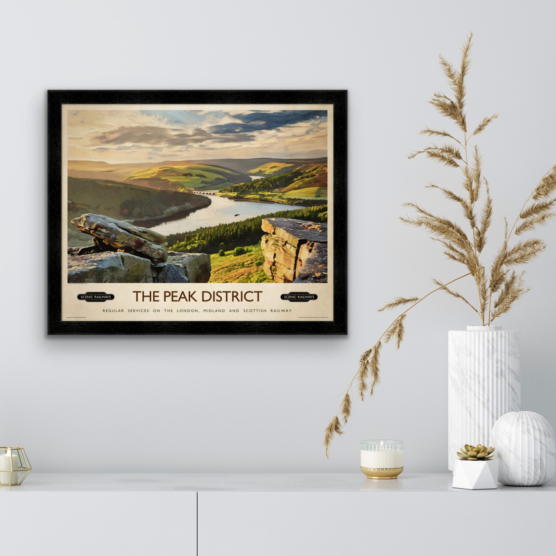 The Peak District, Derbyshire