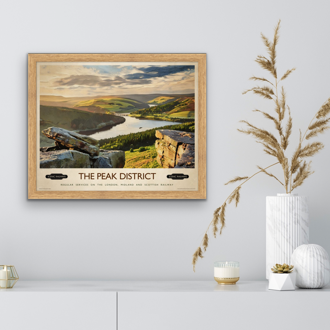 The Peak District, Derbyshire
