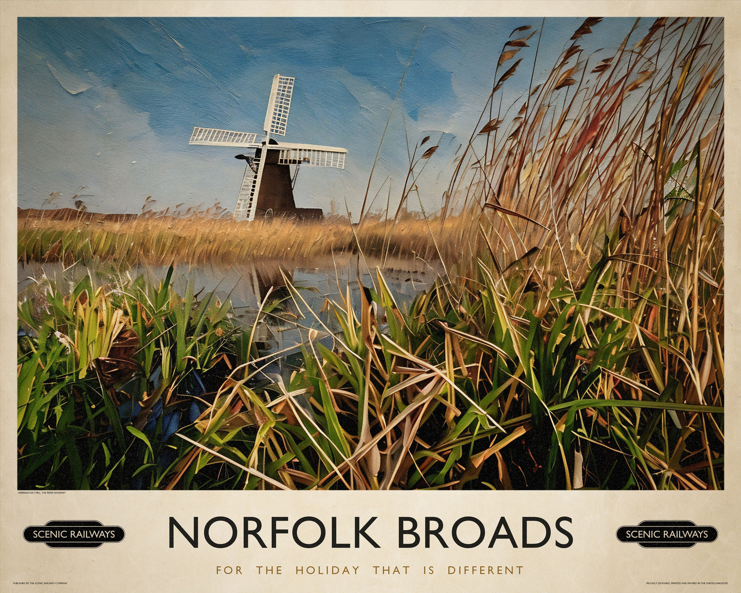 The Norfolk Broads by Rail: Windmills, Waterways and Big Skies