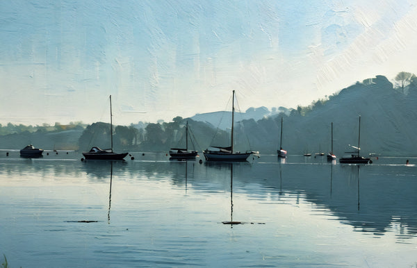 The Scenic Railways art print of the River Dart, Devon