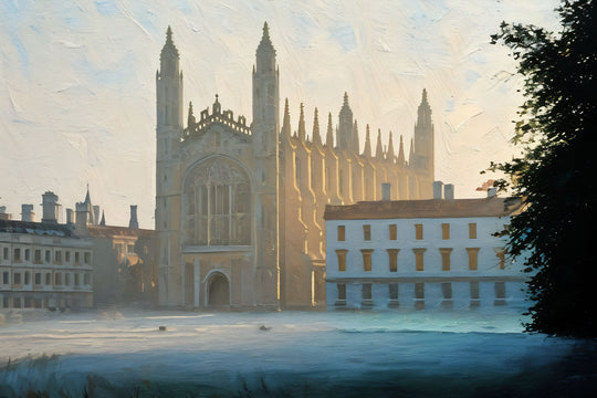 The Scenic Railways art print of the Cambridge Backs