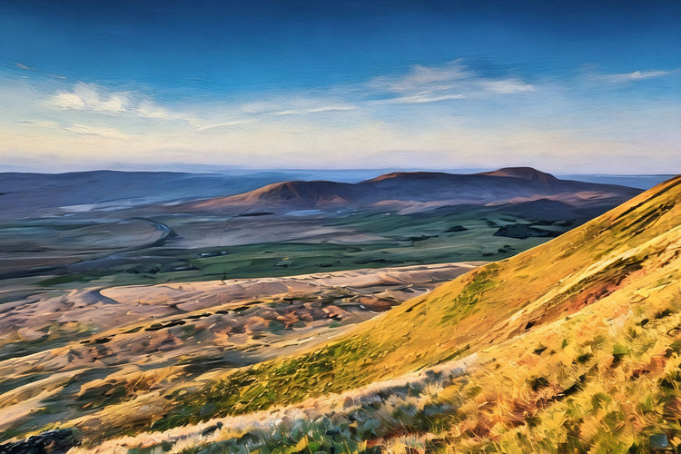 The Scenic Railways art print of the Yorkshire Dales