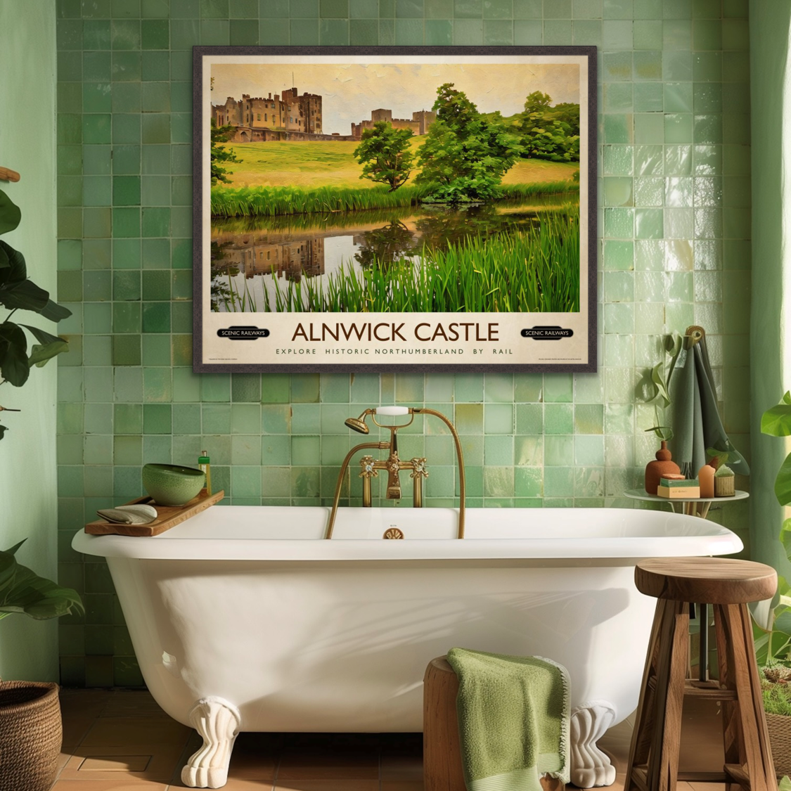 Alnwick Castle, Northumberland