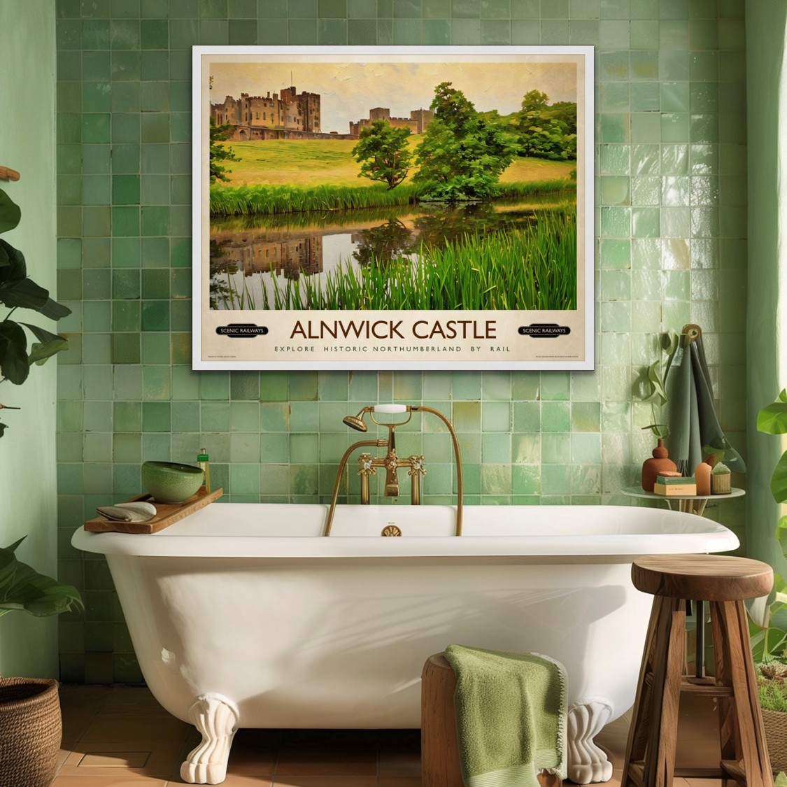 Alnwick Castle, Northumberland