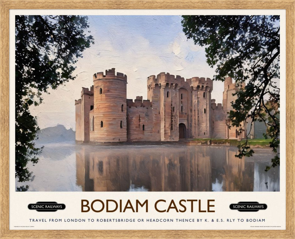 Bodiam Castle, East Sussex