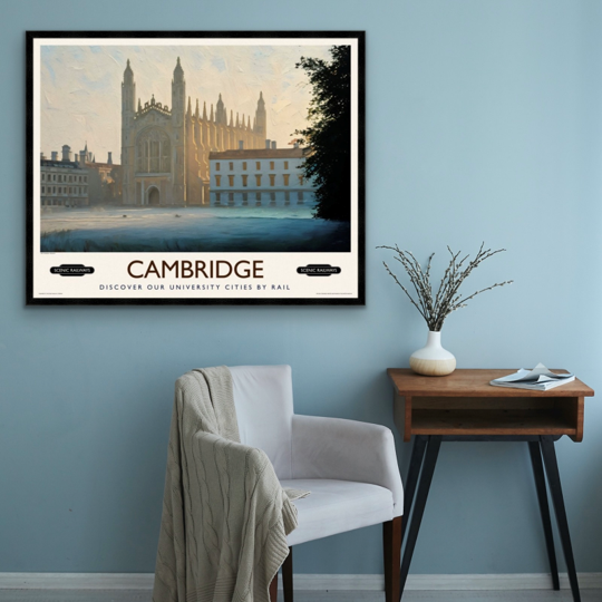 Cambridge, Misty Morning On The Backs