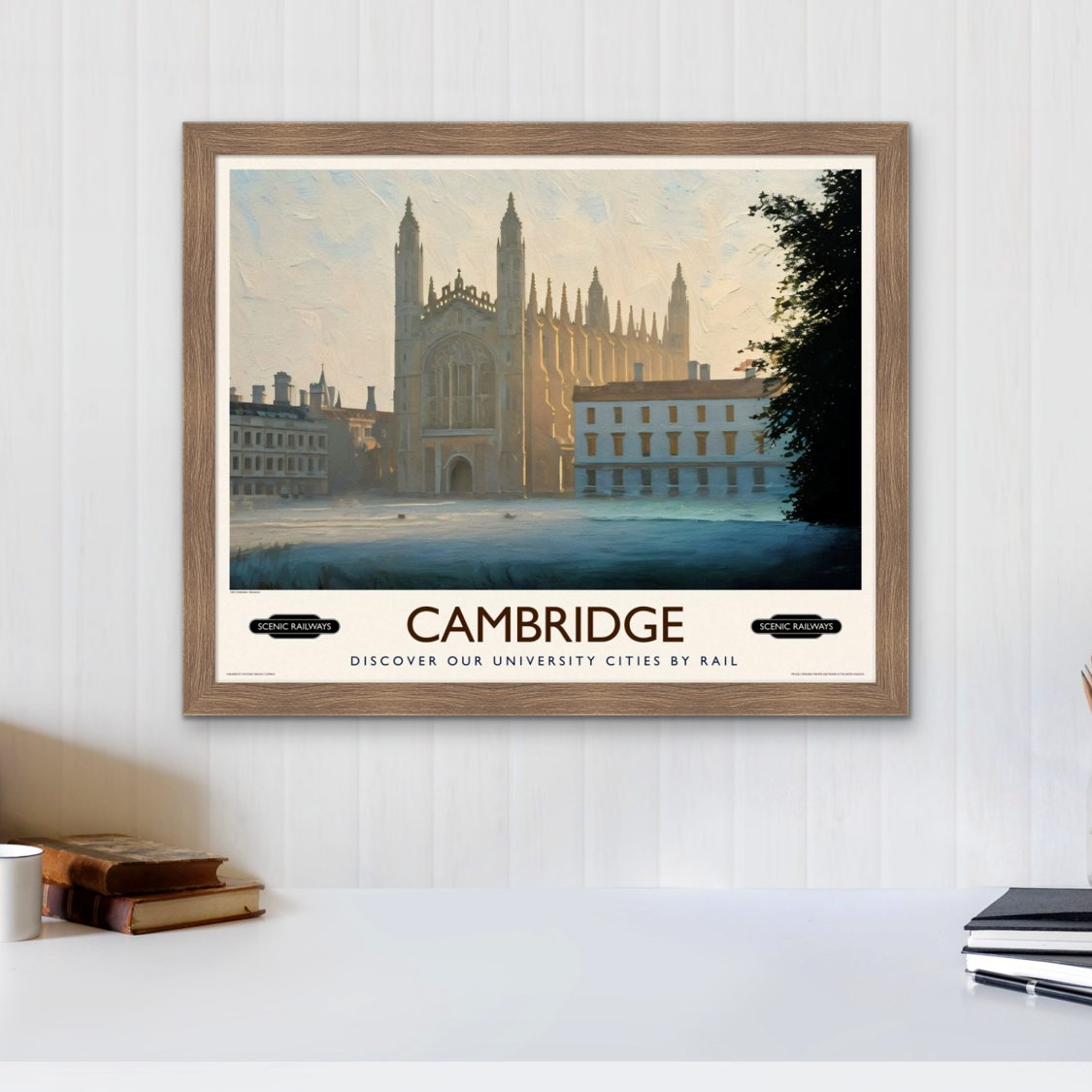 Cambridge, Misty Morning On The Backs