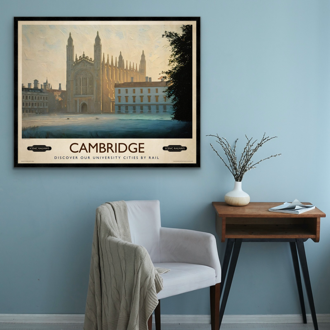 Cambridge, Misty Morning On The Backs