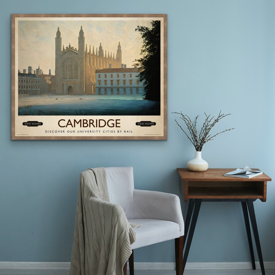 Cambridge, Misty Morning On The Backs