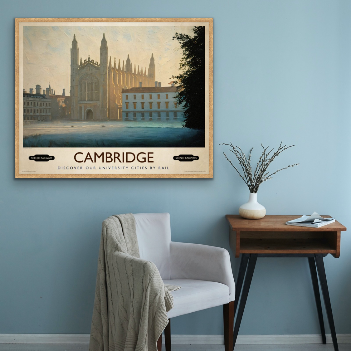 Cambridge, Misty Morning On The Backs