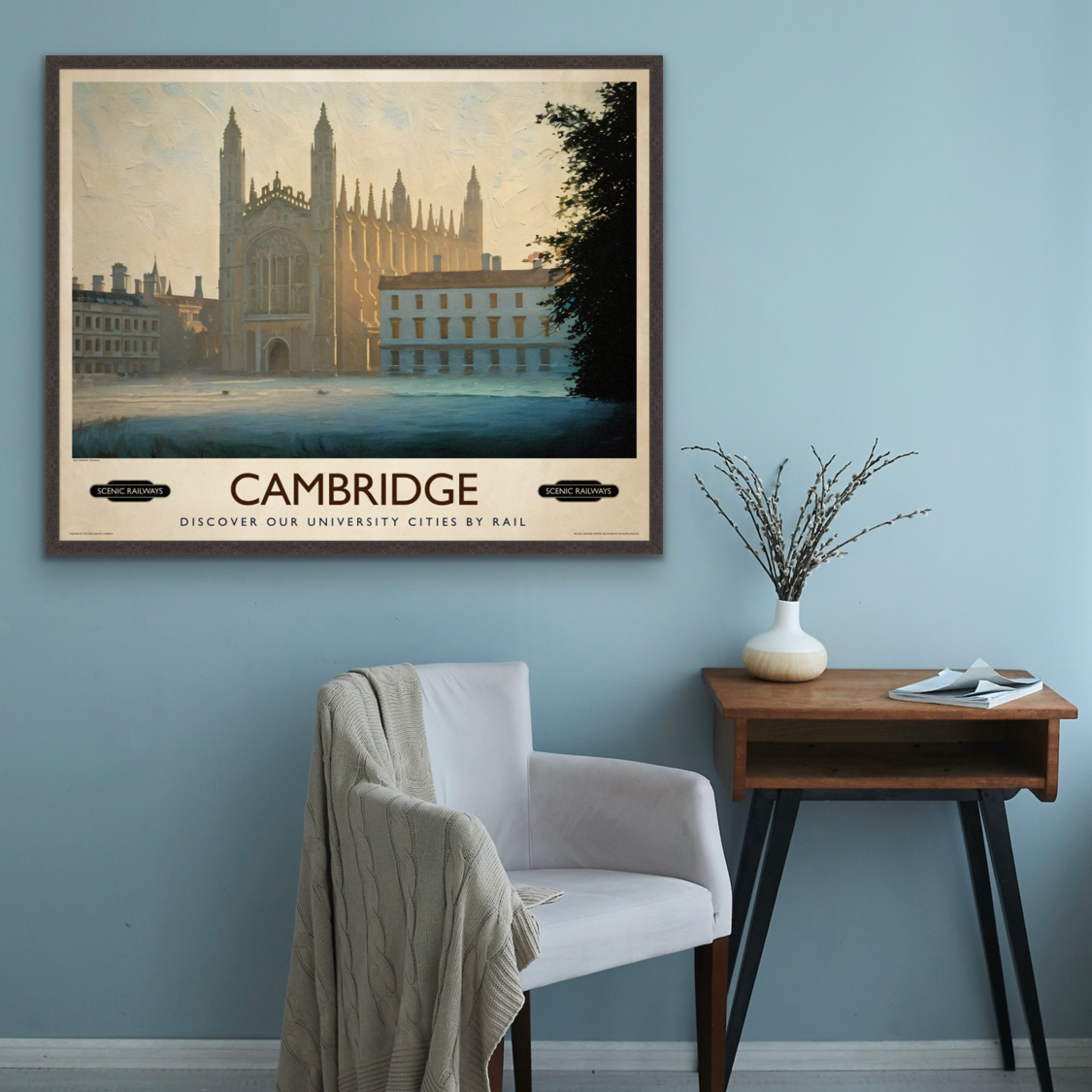 Cambridge, Misty Morning On The Backs