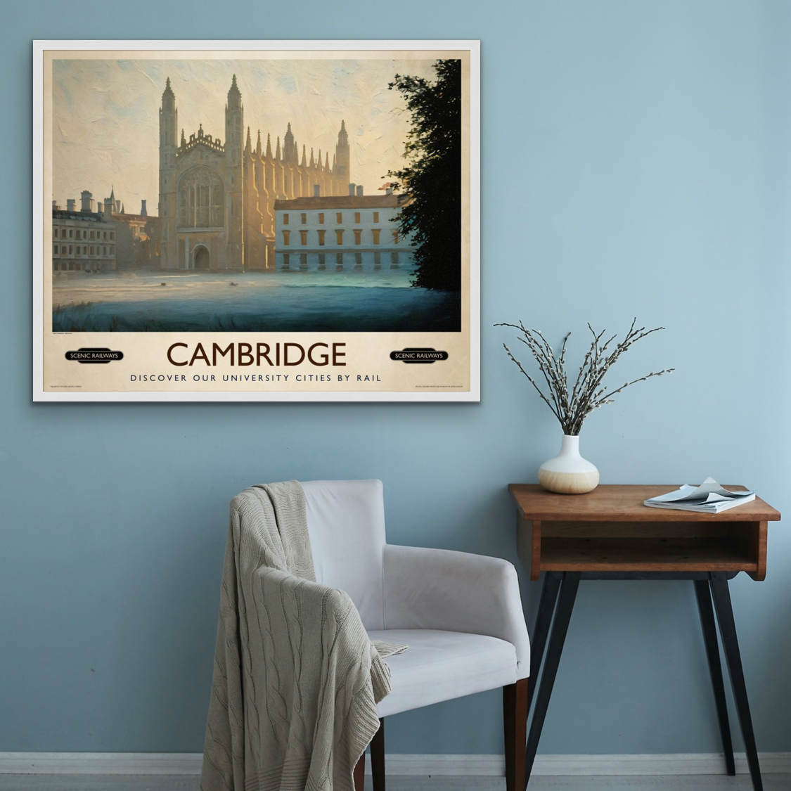 Cambridge, Misty Morning On The Backs