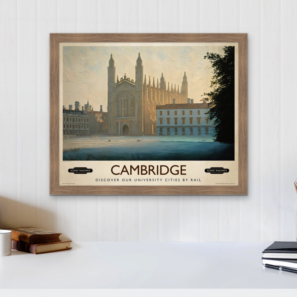 Cambridge, Misty Morning On The Backs