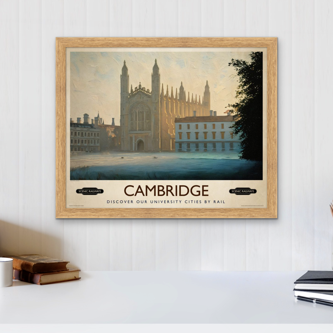 Cambridge, Misty Morning On The Backs