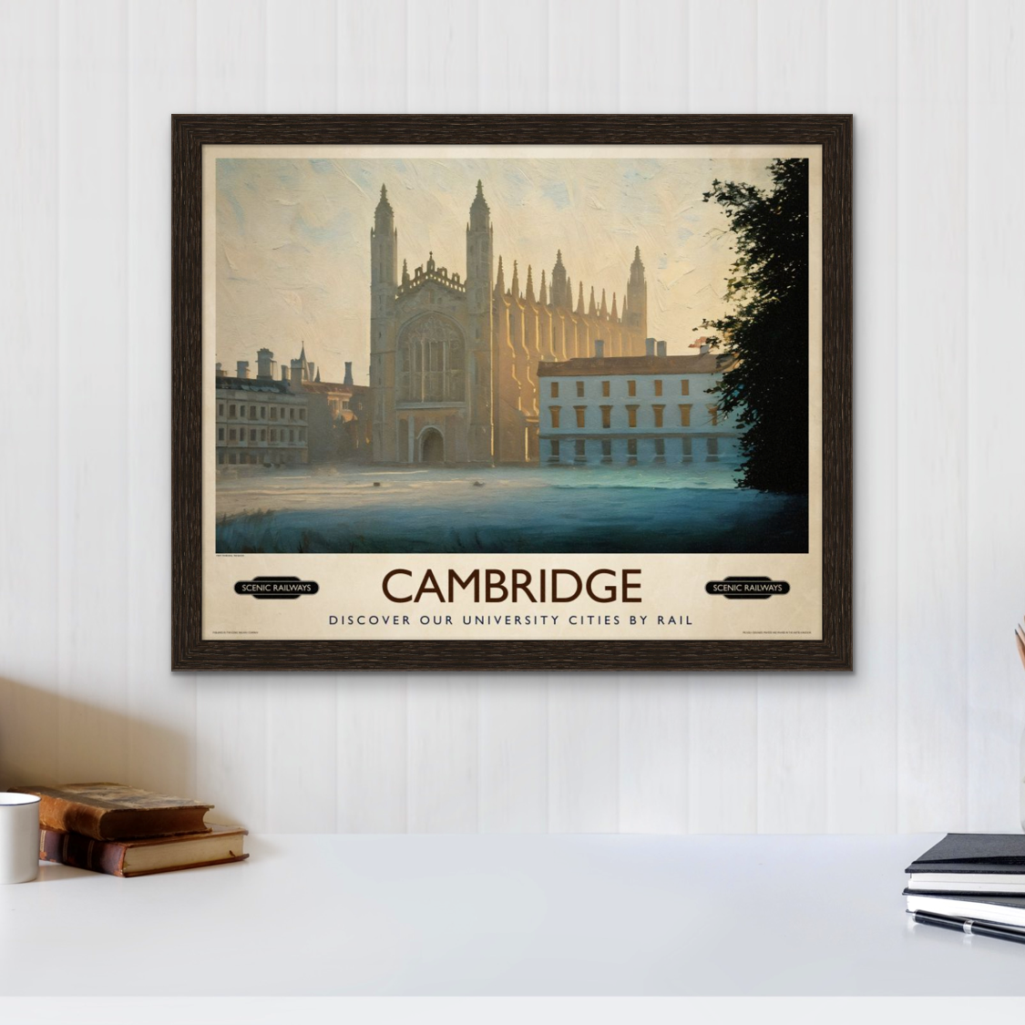 Cambridge, Misty Morning On The Backs