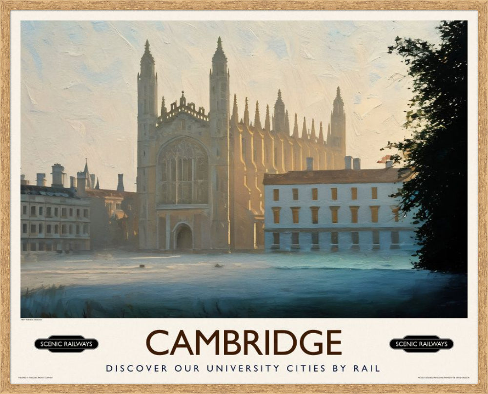 Cambridge, Misty Morning On The Backs