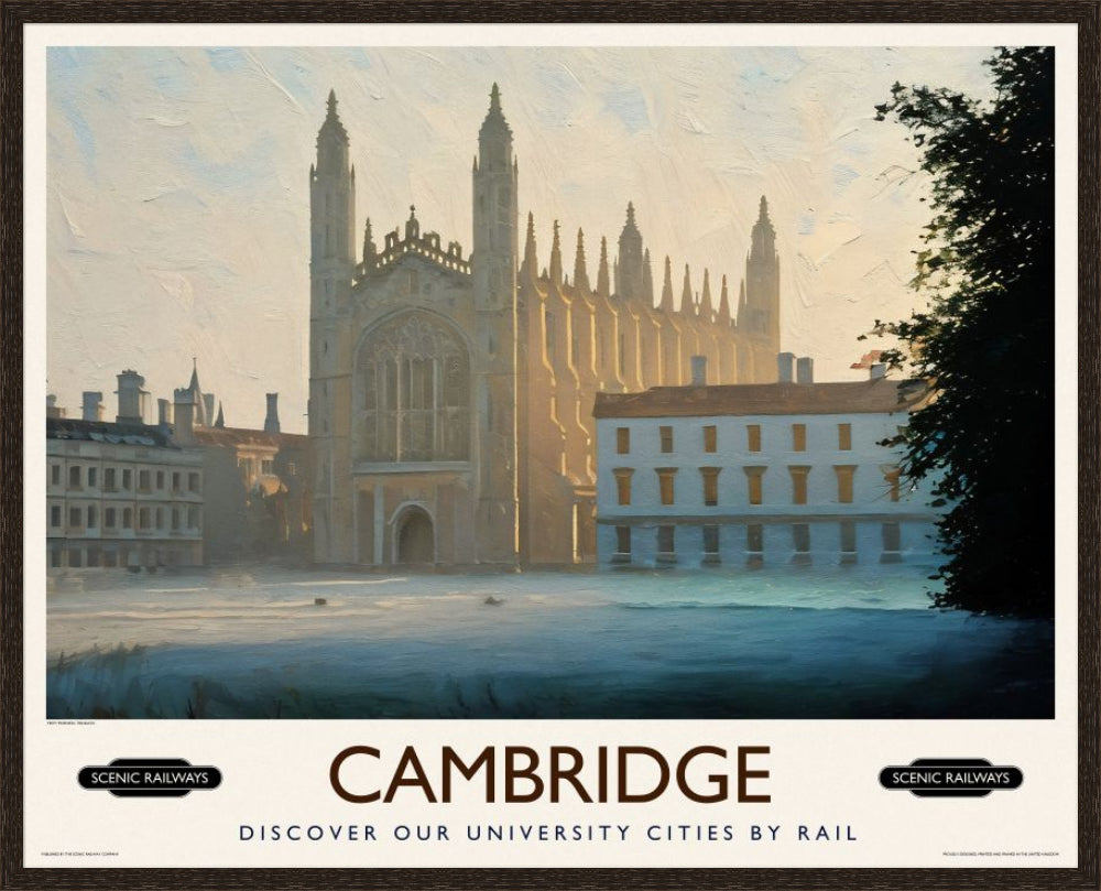 Cambridge, Misty Morning On The Backs