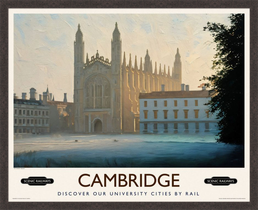Cambridge, Misty Morning On The Backs